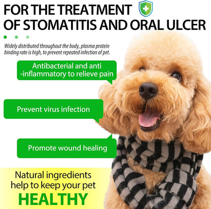 NenMaoKeNu apple cider vinegar and goldenseal dog drops for seasonal cough