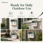 Vertexus device demonstrating 50 foot ultrasonic detection range