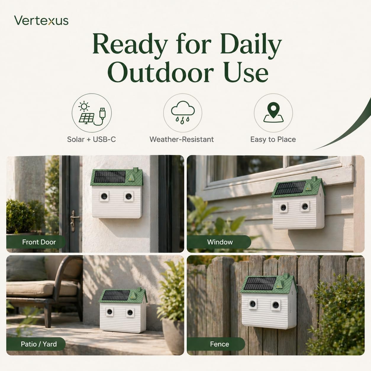 Vertexus device demonstrating 50 foot ultrasonic detection range