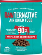 RawTernative Air Dried Dog Food, High Protein, Over 90% Real Salmon & Beef + New Zealand Green Mussels, Complete Meal or Topper, Grain Free, Gluten Free, Non GMO, (1 lb Bag) - Image 9