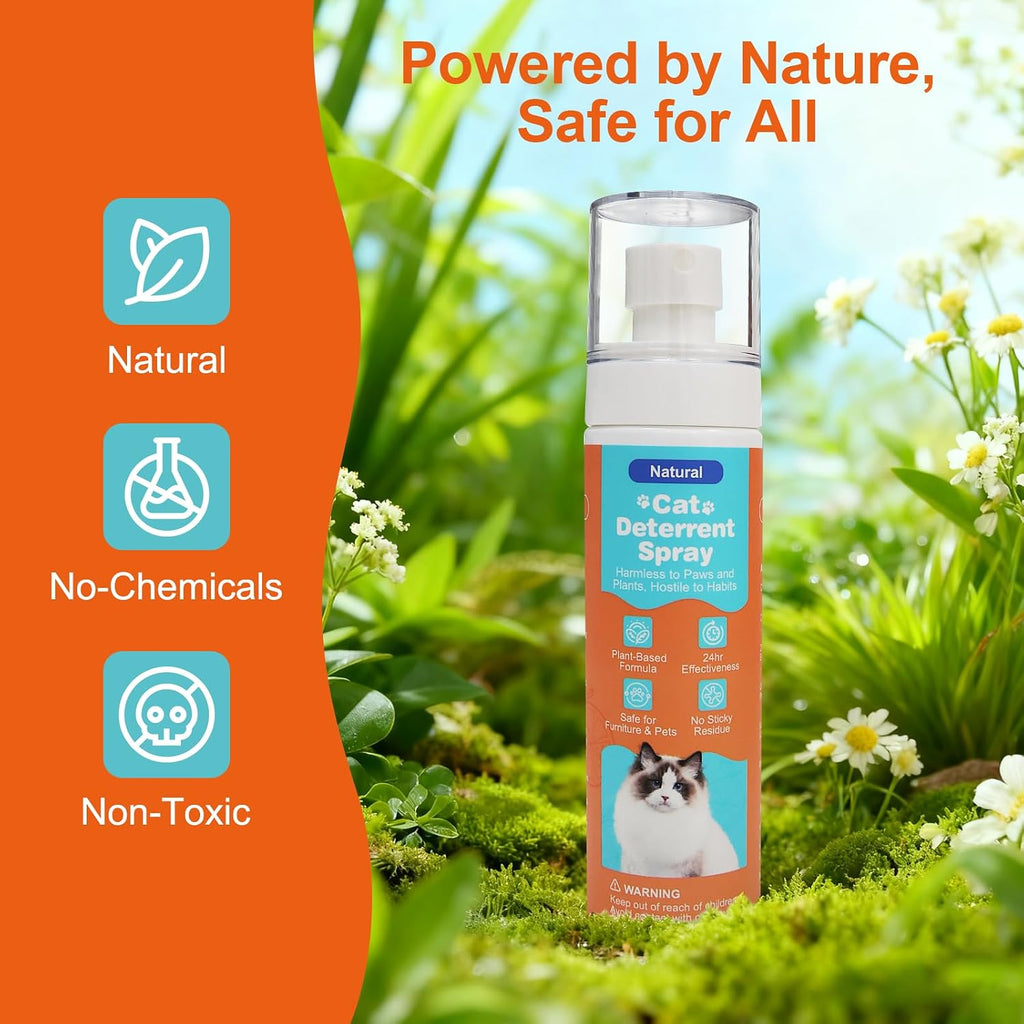 Product label details for Golrisen natural cat spray