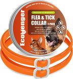 EcoVenger Flea Collars for Dogs & Cats - Flea & Tick Repellent 2-Pack Green. Built-in Pant-Based Formula Strong Repellency Slow Release, Lasting Protection, Pleasant Aroma, Waterproof - Image 11