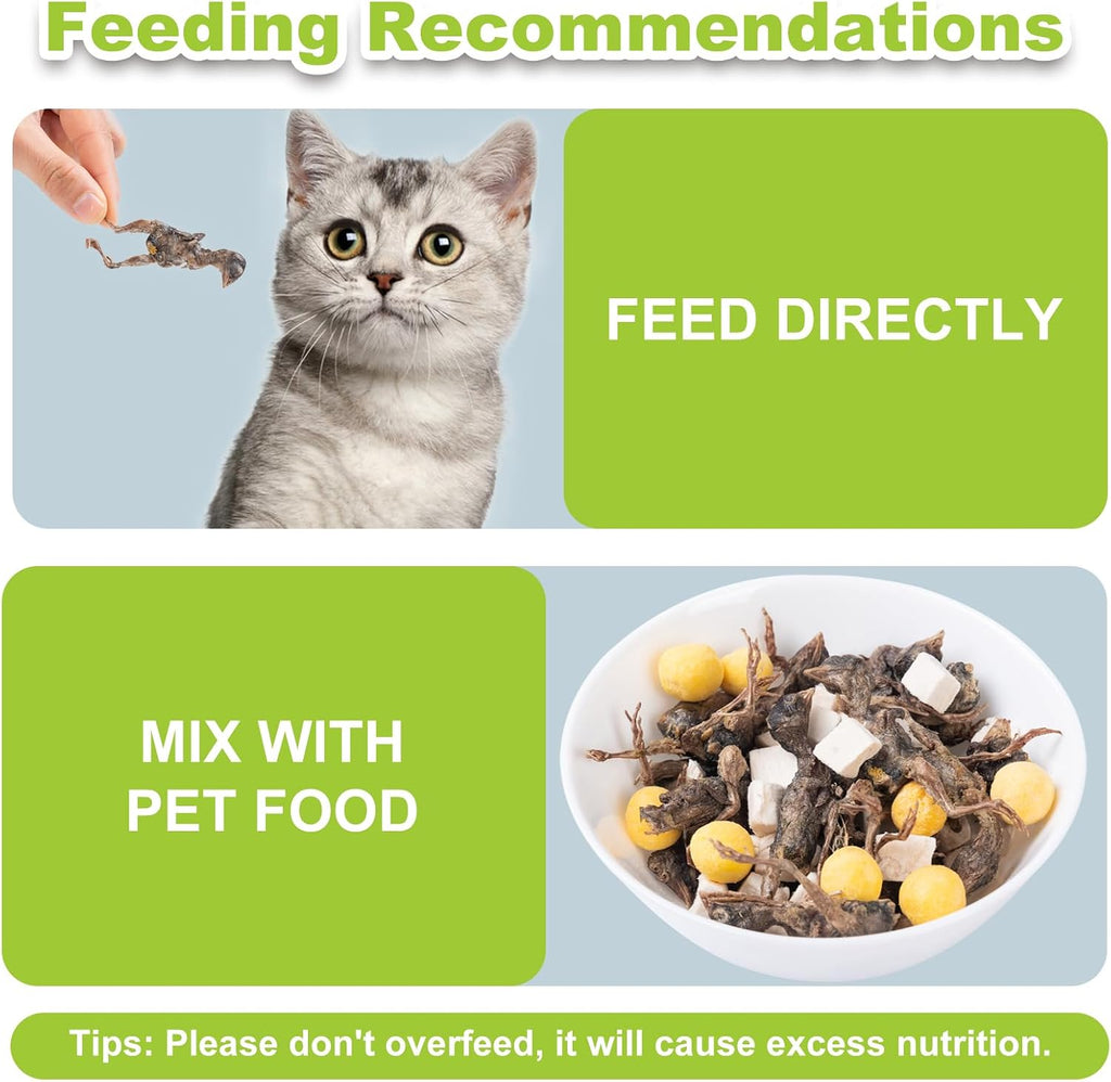 Premium imported USA freeze dried quail whole prey meal topper for dogs