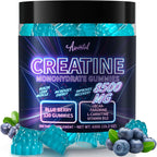 Asumtal creatine monohydrate gummies front view bottle