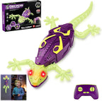 Qrooper wall climbing gecko toy front view