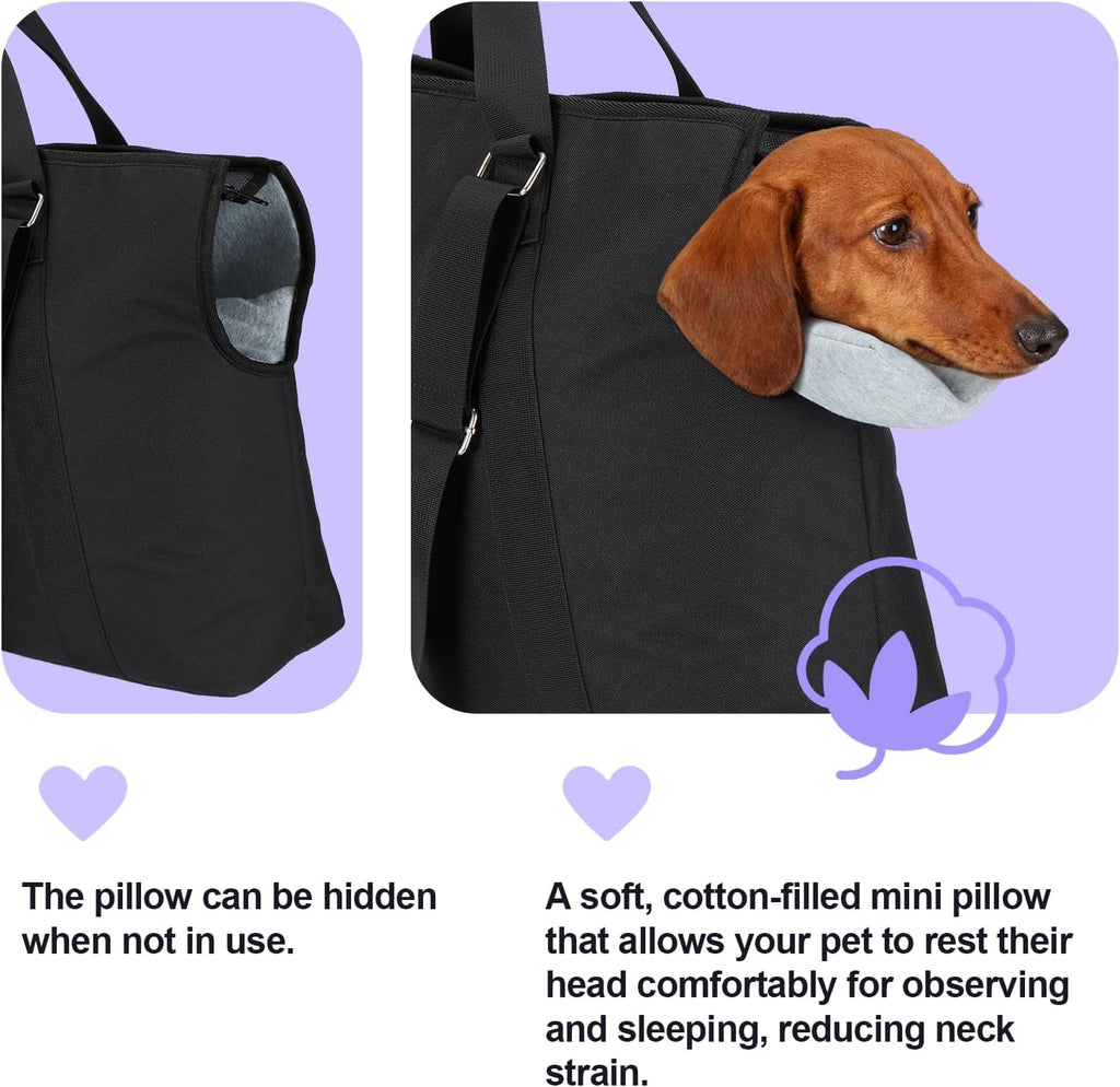 Ownpets cat and dog carrier with shoulder strap extended