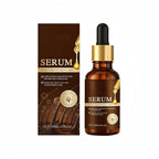 GXFANZHU LifewithQueenP Ayurvedic Hair Growth Oil front view bottle and box