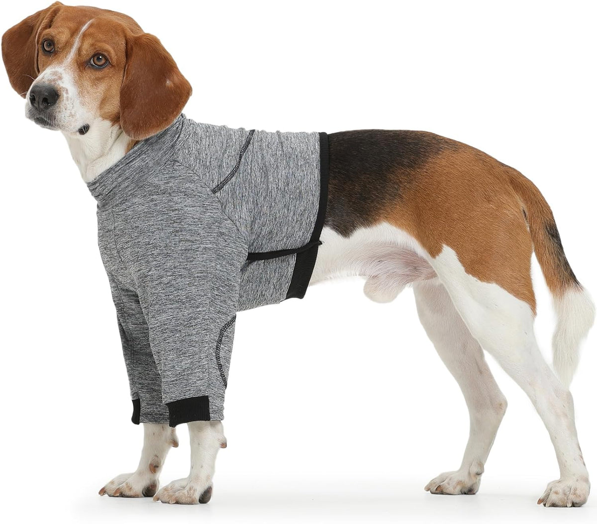 ROZKITCH Dog Shirts Shoulder Surgery Dog Surgical Recovery Suit, Post Surgery Dog Suit Post-Surgery Protection with Velcro Straps Blue 5XL - Image 10