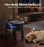 Stainless steel tray and bowl design for dogs