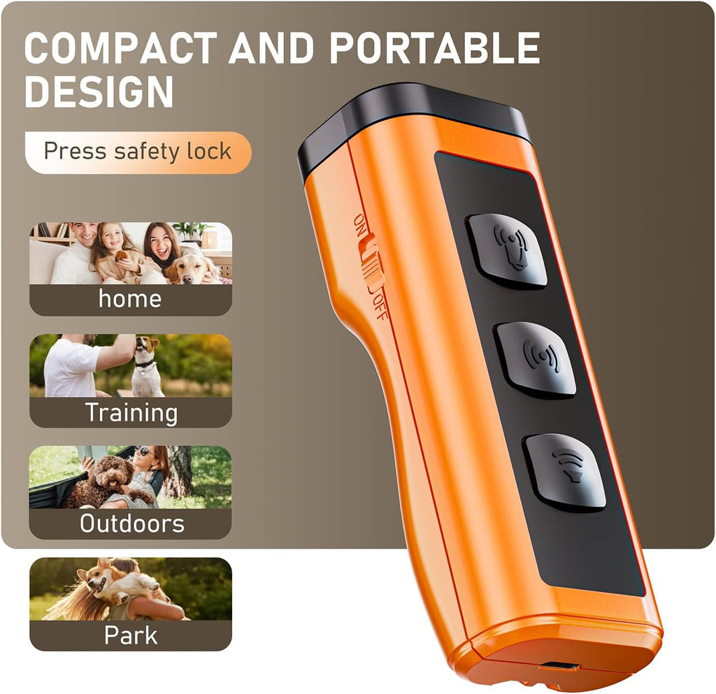 Side profile of ultrasonic dog behavior correction tool