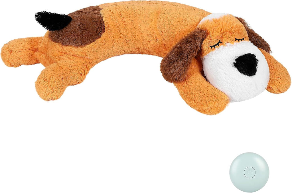 WEOK Heartbeat Puppy Toy, Comfort Cuddler Pillow, Dog Anxiety Relief Calming Aid,Heartbeat Stuffed Toy for Dogs,Puppy Heartbeat Toy Sleep Aid,Dog Heartbeat Toy for Pet - Image 13