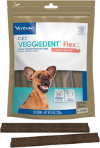 Side profile of premium USA imported Virbac small dog health treats