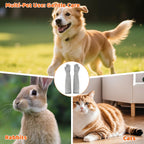 NCXFTP protective pet grooming gloves back view import quality