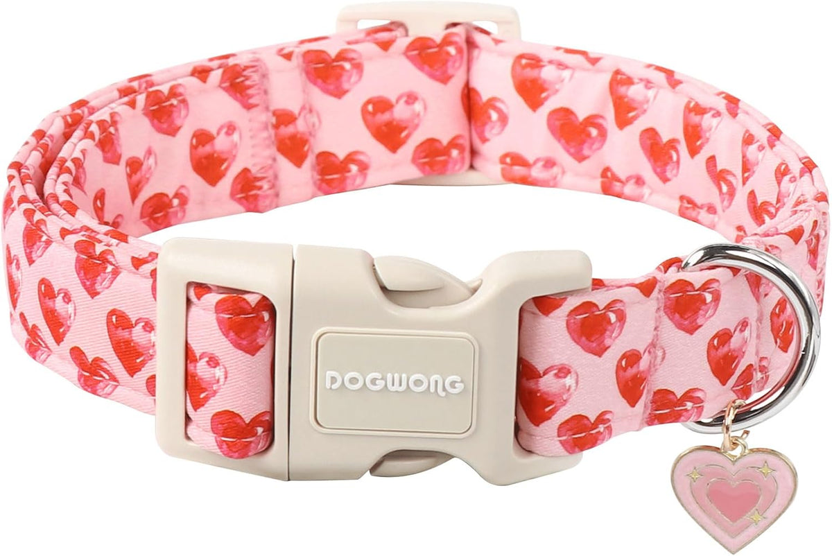 DOGWONG Yellow Bee Dog Collar- Cute Fun Dog Collars Adjustable Designer Spring Puppy Yellowe Dog Collar for Small Medium Large Dogs M - Image 15