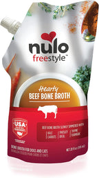 Nulo Freestyle Bone Broth, Premium Food Topper for Cats and Dogs, with Collagen and Chondroitin Sulfate to Help Boost The Quality of Your Pet's Coat and Skin, 20 FL Oz Pouch - Image 12