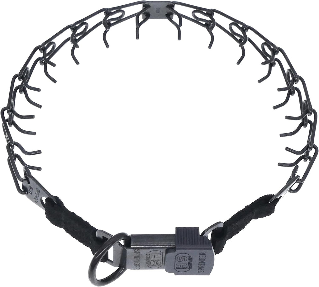 Herm Sprenger Black Stainless Steel Dog Training Collar with Quick Release Buckle Ultra-Plus Pet Collar No-Pull Collar for Dogs Made in Germany 3.2mm x 20in Medium - Image 14