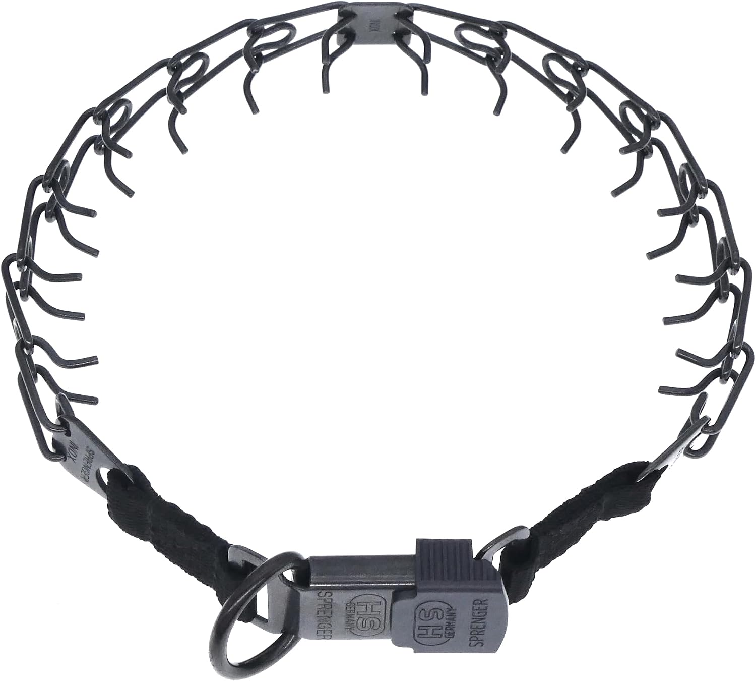 Herm Sprenger Black Stainless Steel Dog Training Collar with Quick Release Buckle Ultra-Plus Pet Collar No-Pull Collar for Dogs Made in Germany 3.2mm x 20in Medium - Image 14