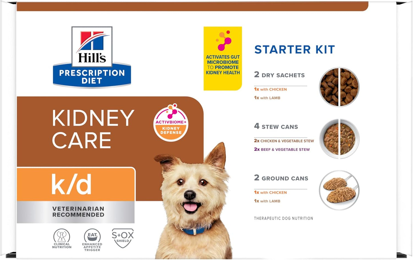 Hill's Prescription Diet k/d Kidney Care Chicken & Vegetable Stew Wet Dog Food, Veterinary Diet, 5.5 oz. Cans, 24-Pack - Image 15