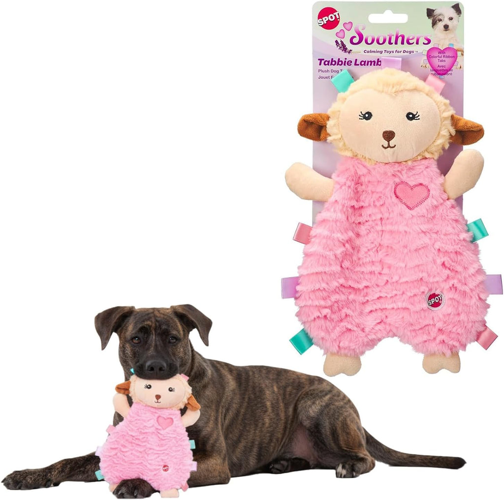 SPOT Soothers Tabbie Lambie Dog Toy - 8in Mini Stuffing-Free Calming Plush with Lavender Scent & Squeaker for Toy Breeds & Puppies, Anxiety Relief - 1 of 3 Assorted Colors, Sent at Random - Image 15