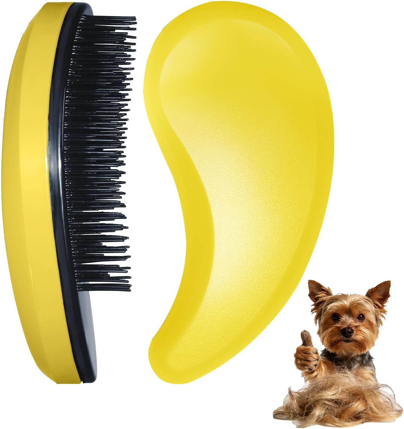 Small Dog Brush- Grooming Tool for Teddy, Yorkies, Maltese, Shih Tzu, Chihuahua - Puppy Hair Brush (Blue) - Image 13
