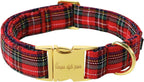 Unique Style Paws Dog Collar With Metal Buckle - Red Rose Flower Gift for Small, Medium, Large Boys Girls Dogs - Durable and Cute - Image 15
