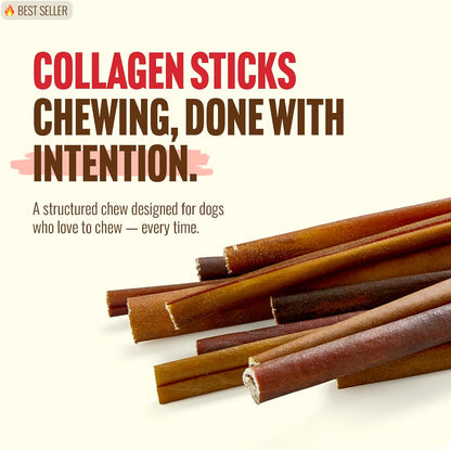 Natural Farm 6 inch dog chews long lasting rawhide alternative