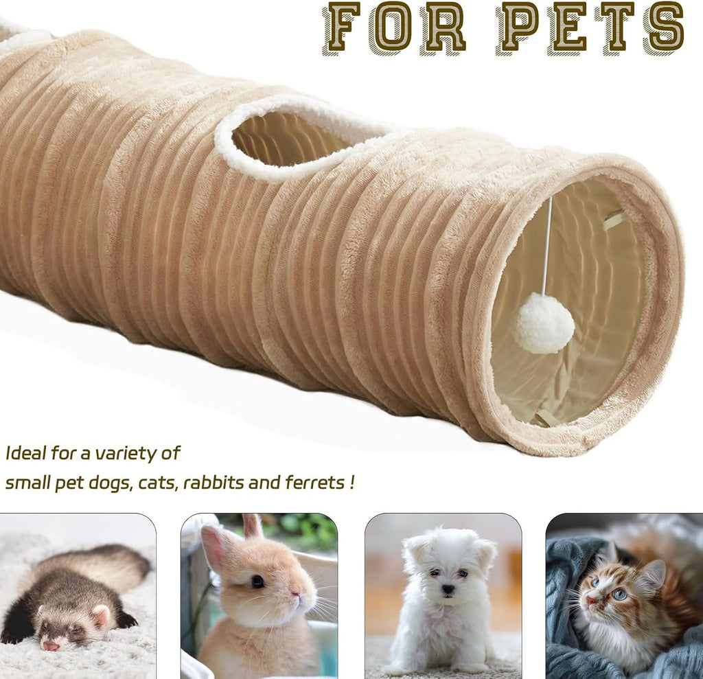 Flashing Fire collapsible pet toy packaging showcasing the premium imported materials and layout.