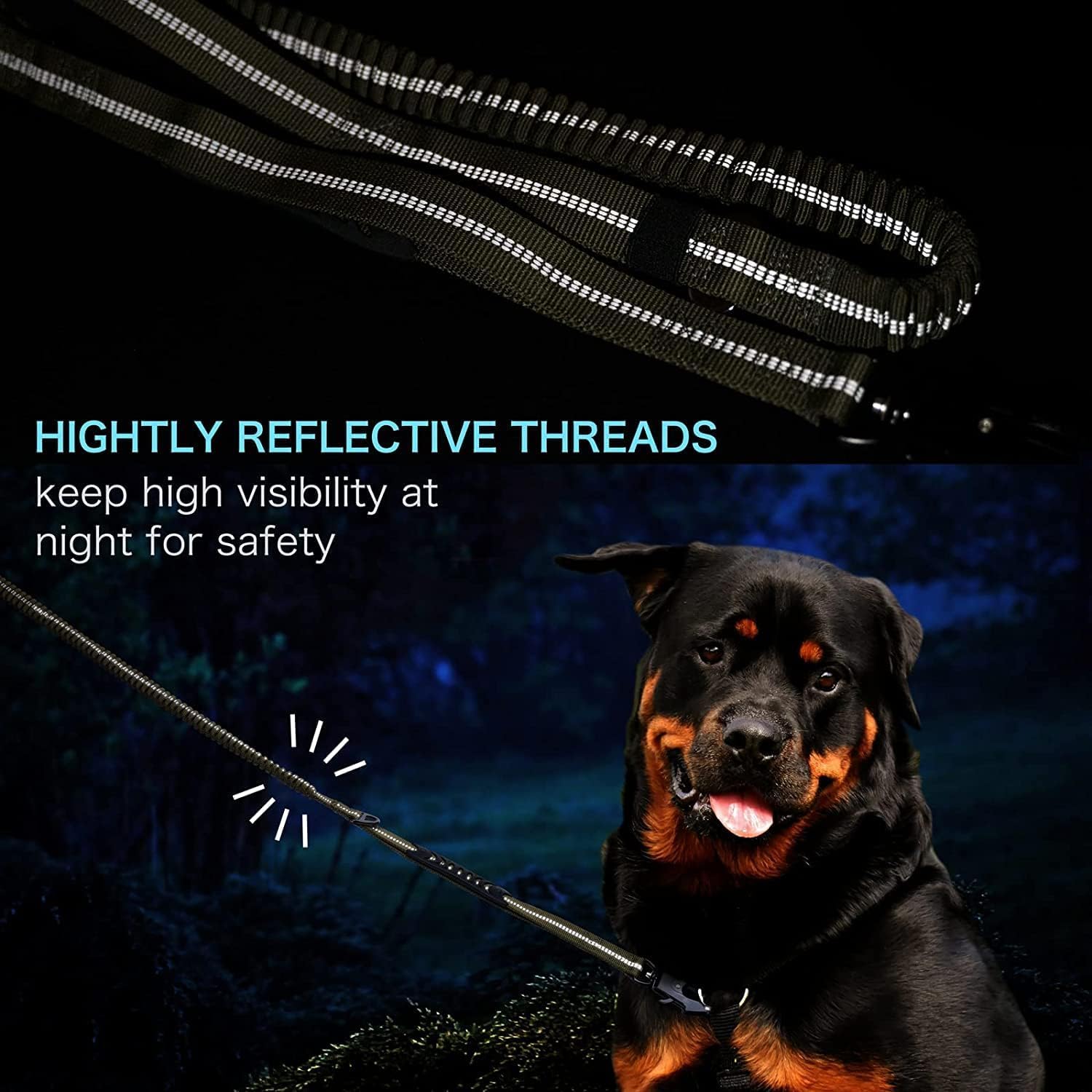Aerospace aluminum quick release frog clip attached to a collar showing three hundred sixty degree rotation