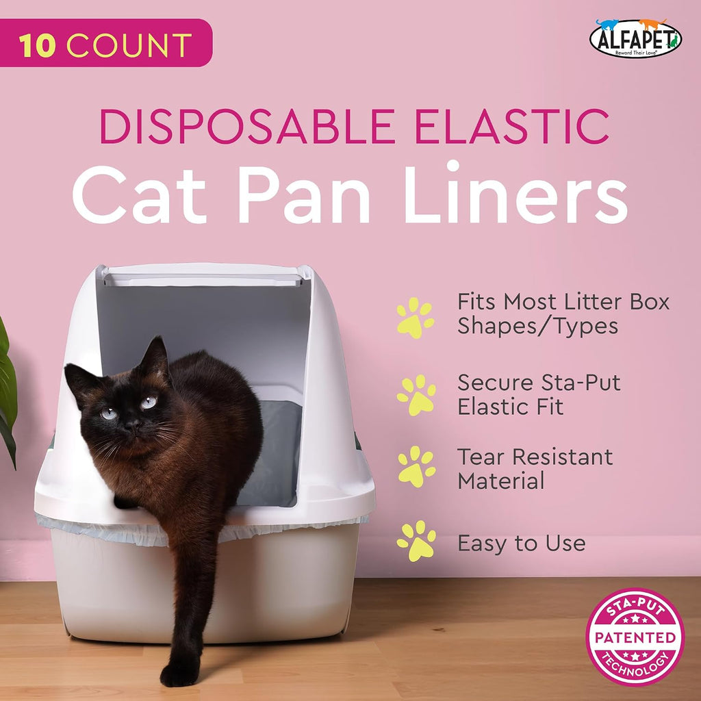 Alfapet extra giant litter bags box with sta-put technology