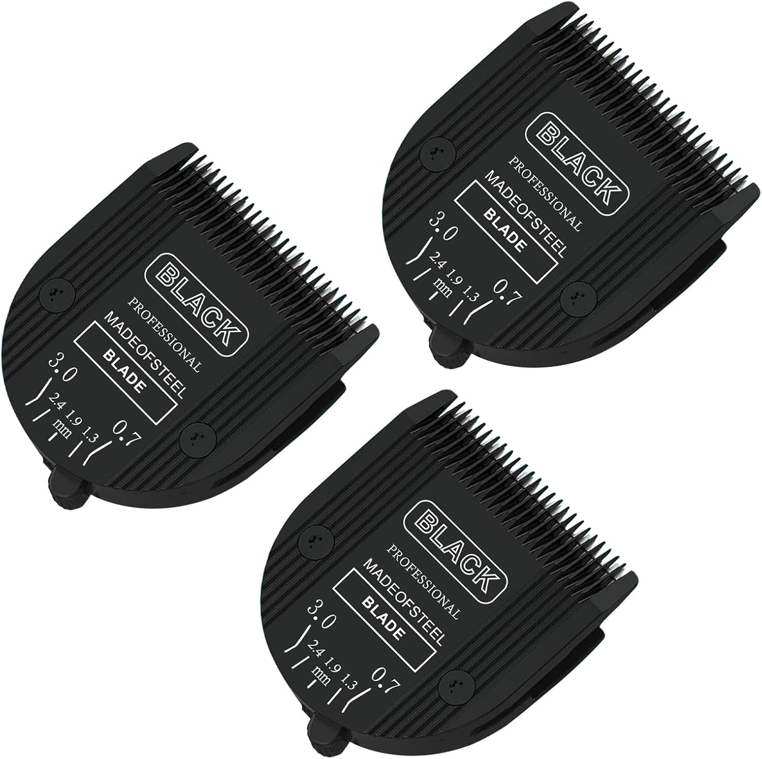 [3 Pack] 5 in 1 Replacement Blades Compatible with Wahl Bravura Clipper ChromadoCreativaFigura Dog Clippers for Dogs Grooming (Silver) - Image 12