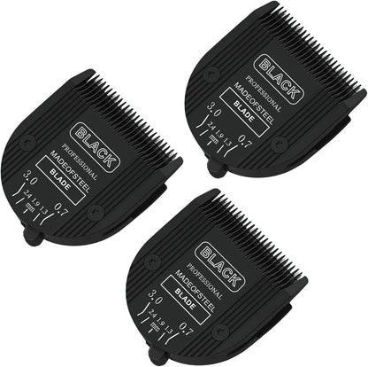 [3 Pack] 5 in 1 Replacement Blades Compatible with Wahl Bravura Clipper ChromadoCreativaFigura Dog Clippers for Dogs Grooming (Silver) - Image 12