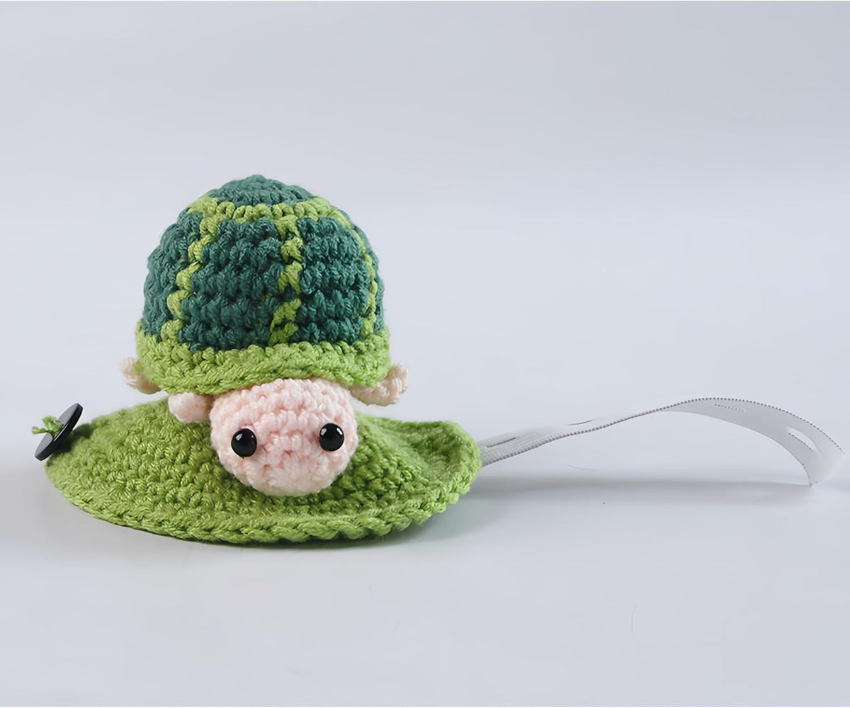 Werdecade handmade turtle clothes lying flat to illustrate sizing and elasticity