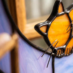 Orange Cat Memorial Stained Glass Suncatcher,Loss Sympathy Gifts - Image 3
