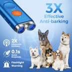 Saigain anti barking device showing frequency adjustment buttons