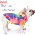 BAOBICUTE multicolor dog sweatshirt side view warm pet sweater