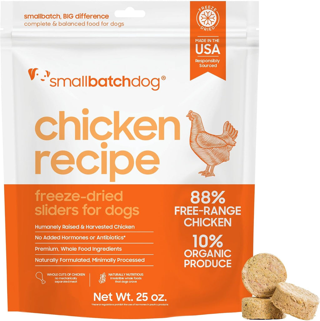 Smallbatch Pets Freeze Dried Raw Dog Food, Beef Recipe, 25 oz, Organic High Protein Dog Food, Grain Free, Made in the USA, Humanely Raised Grass-Fed Beef, Single Protein, Picky Eaters, Hydrate & Serve - Image 14