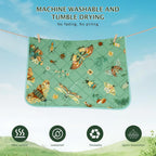 Insect pattern design detail on Ieuumler reusable dog pads