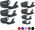 JYHY nylon dog muzzle suit seven piece set front view for behavioral training