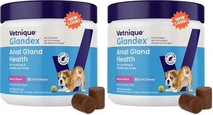 Vetnique Glandex Anal Gland Soft Chew Treats with Pumpkin for Dogs Digestive Enzymes, Probiotics Fiber Supplement for Dogs Boot The Scoot (Peanut Butter Chews, 60 Count) - Image 11