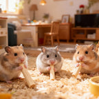 All natural dye free rodent teething toy package for healthy digestion