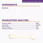 Treatly premium quality long lasting beefhide bone product packaging.