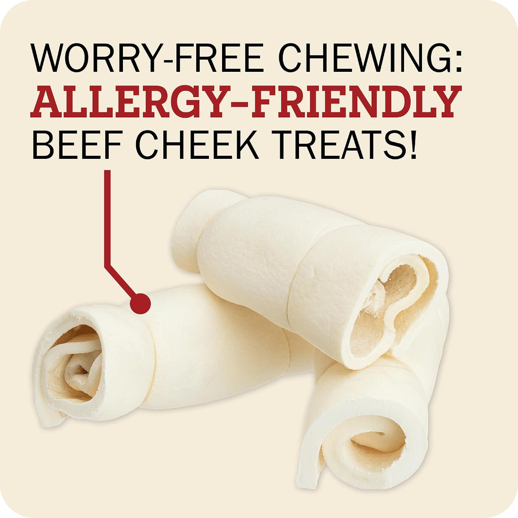 Healthy rawhide alternative dog chew single ingredient protein treat