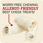 Healthy rawhide alternative dog chew single ingredient protein treat