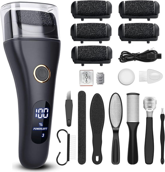 Celepen electric foot file callus remover device front view