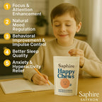 Saffron Gummies for Kids, Sugar-Free, 60 Gummies - Image 3
