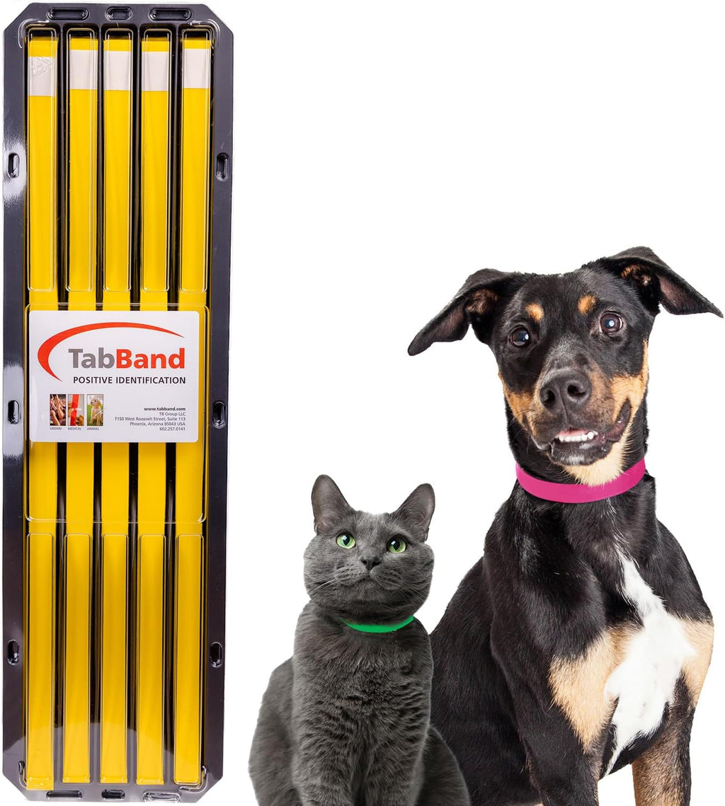 Max Premium Pet ID Collars - 20 Inch - 500 Count - Orange - Waterproof, Writable, Tear-Resistant Identification Bands with Easy Release for Vets, Shelters, and Boarding Facilities. - Image 14