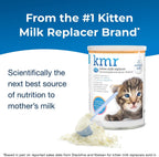 PetAg KMR Kitten Milk Replacer Powder side profile showing ingredients