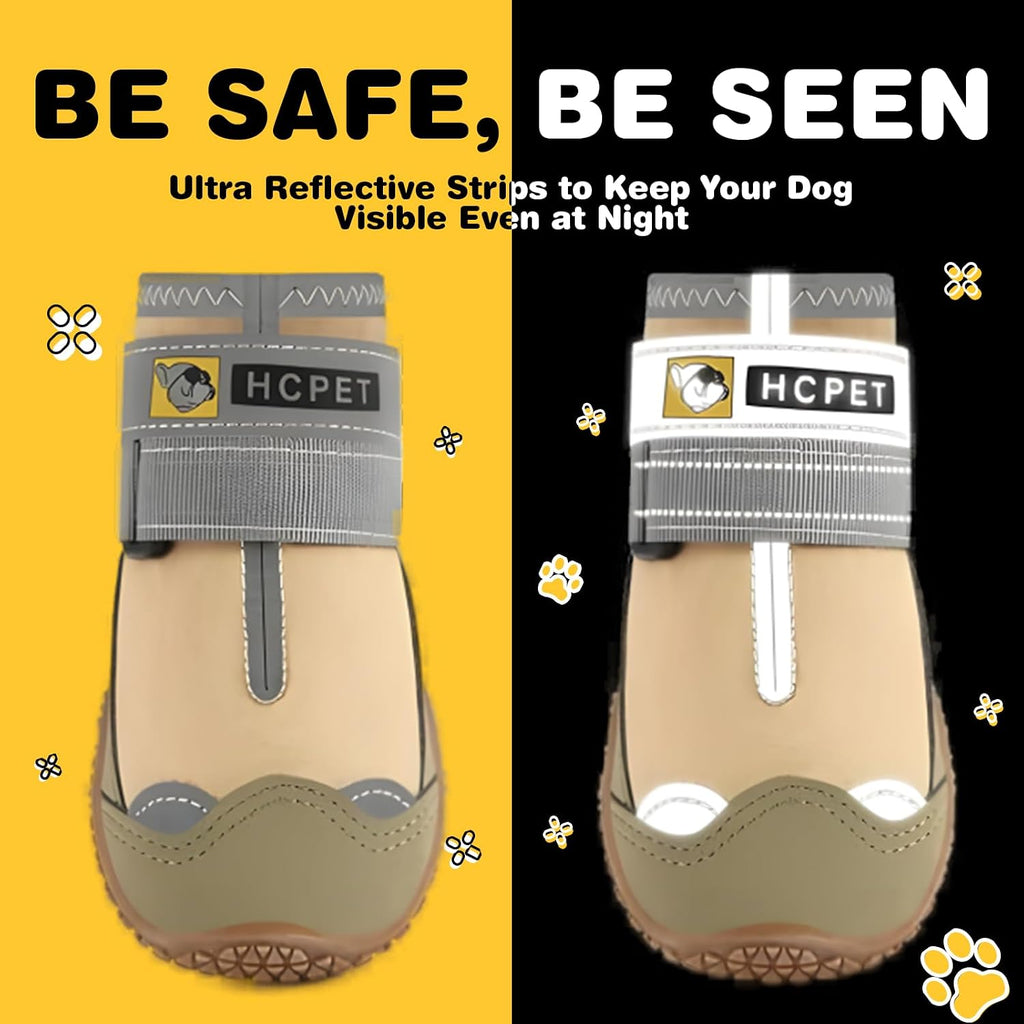 Breathable mesh material detail of Hcpet dog footwear