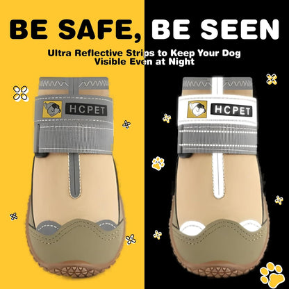 Breathable mesh material detail of Hcpet dog footwear