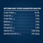 Tetra reptile nutrition floating sticks for strong shell development